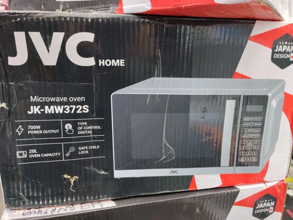 СВЧ JVC JK-MW372S серебро сенсор
