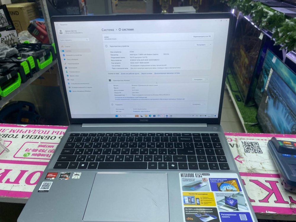 Ноутбук Tecno k16sda