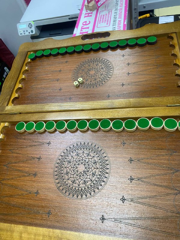 Нарды ручной работы