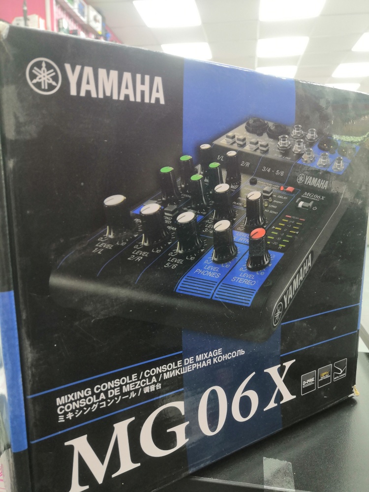Звуковой микшер Yamaha MG06X